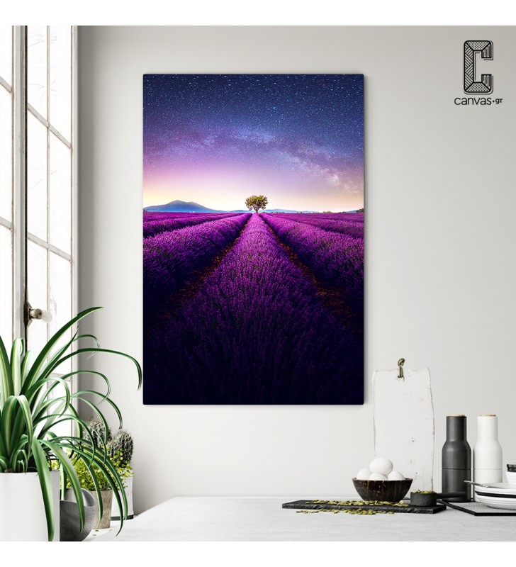 Πίνακας σε καμβά Lavender Field