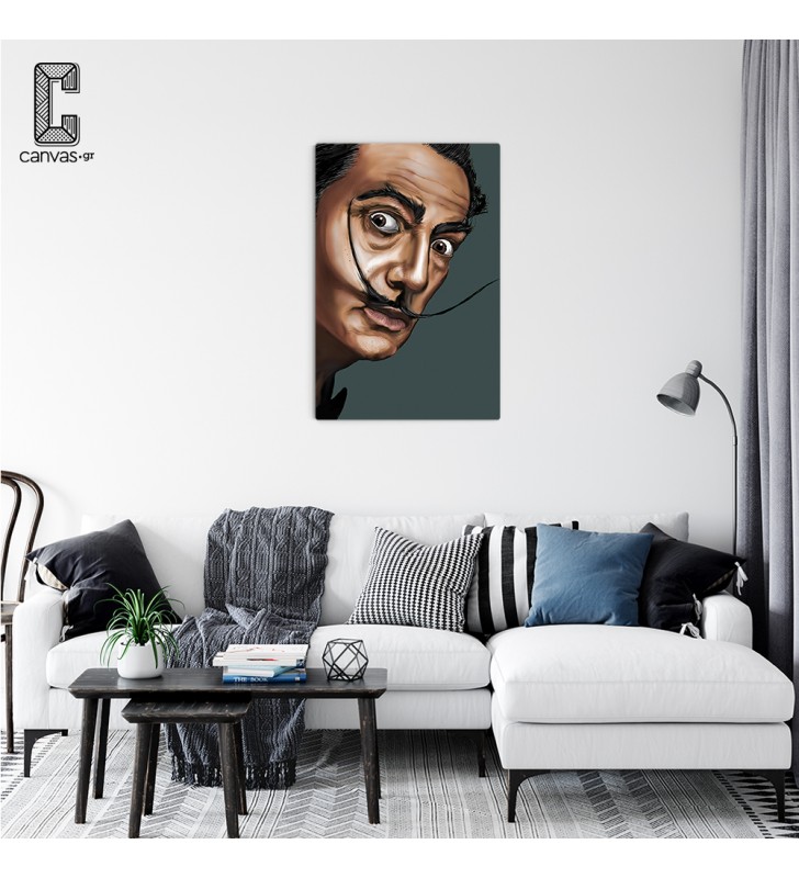 Πίνακας σε καμβά Dali Portrait