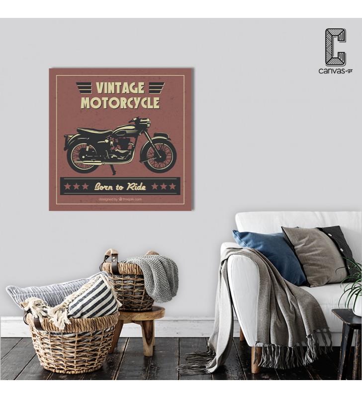 Πίνακας σε Vintage Motorcycle